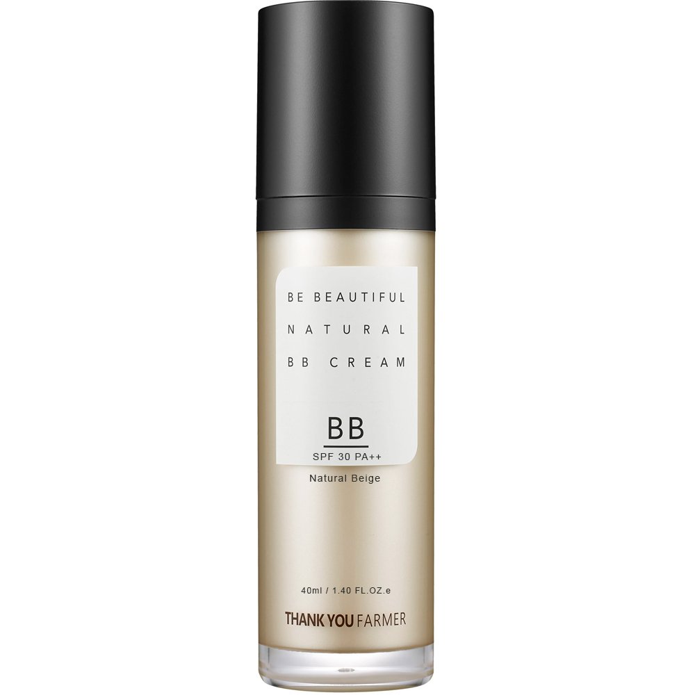Thank You Farmer Be Beautiful Natural Beige BB Spf30 Cream Φυσική Κρέμα Υψηλής Προστασίας Απαλής Υφής που Προσφέρει Μέτρια Κάλυψη με Φυσικό Χρώμα στην Επιδερμίδα 40ml
