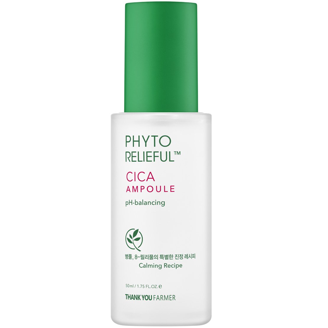 Thank You Farmer Thank You Farmer Phyto Relieful Cica Ampoule Καταπραϋντική Αμπούλα που Ρυθμίζει το pH της Επιδερμίδας με Δοσομετρική Αντλία 50ml