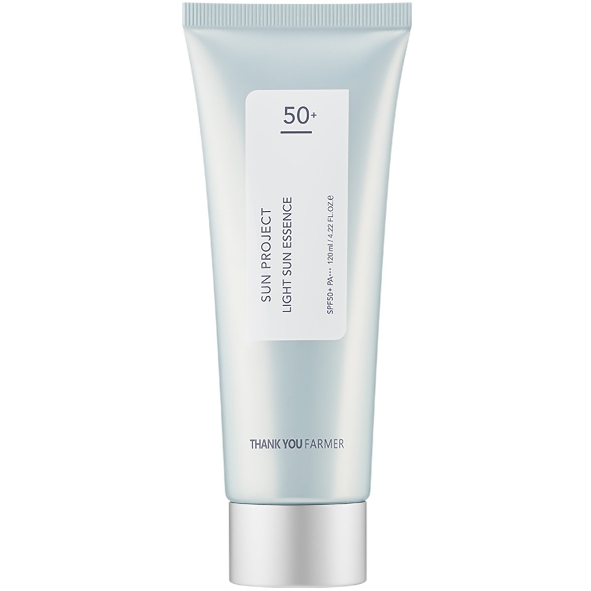 Thank You Farmer Thank You Farmer Sun Project Light Sun Essence Face & Body Spf50+, Αντηλιακή Κρέμα Πολύ Υψηλής Προστασίας με Ανάλαφρη Υφή για Πρόσωπο & Σώμα 120ml