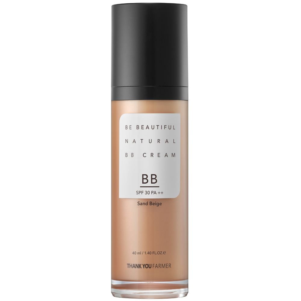 Thank You Farmer Thank You Farmer Be Beautiful Natural BB Cream Sfpf30 Ενυδατική Κρέμα Προσώπου Υψηλής Προστασίας με Χρώμα για Φυσική Κάλυψη 40ml