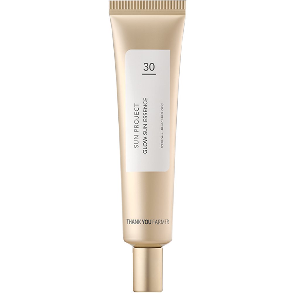 Thank You Farmer Thank You Farmer Sun Project Glow Sun Essence Face Spf30, Αντηλιακό Προσώπου Υψηλής Προστασίας με Χρώμα, Ενυδατικές Ιδιότητες & Εκχύλισμα από το Λουλούδι Λωτού 40ml