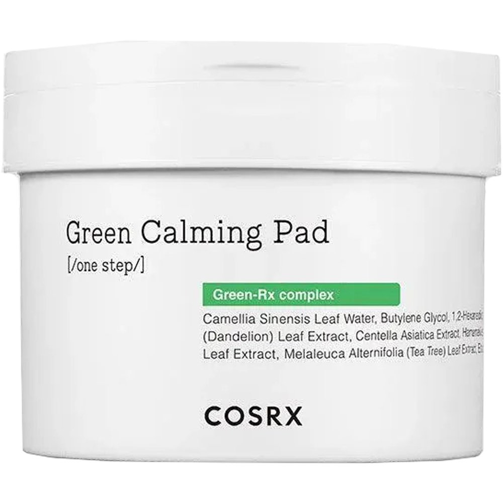 COSRX COSRX Green Calming Pad Προεμποτισμένο Επίθεμα που Αφαιρεί Απαλά τη Βρωμιά & τα Υπολείμματα Καθαρισμού 70 Τεμάχια