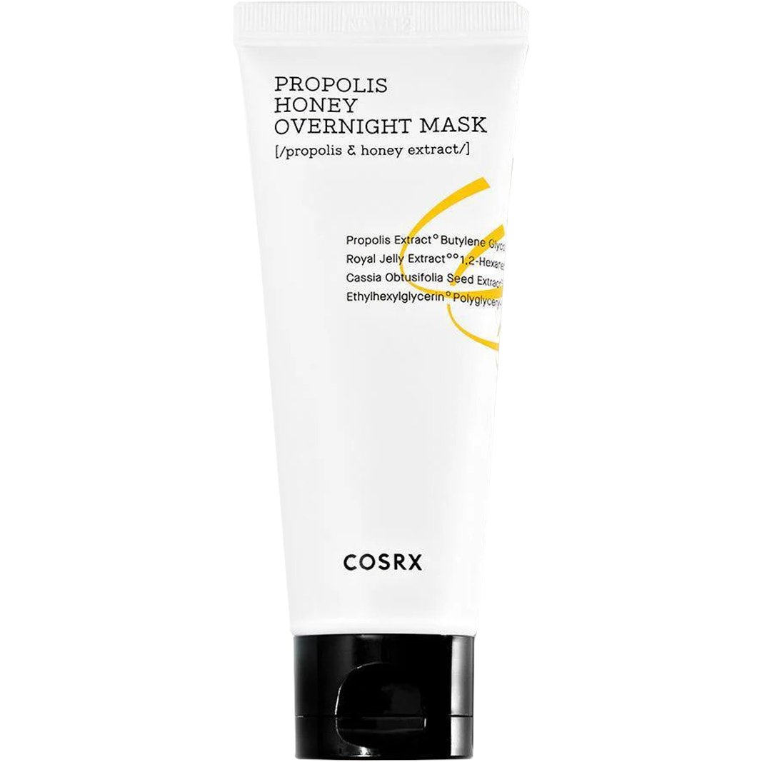 COSRX Full Fit Propolis Honey Overnight Mask Ενυδατική Μάσκα Νυκτός Προσώπου 3 σε 1 με Εκχύλισμα Πρόπολης & Μελιού 60ml