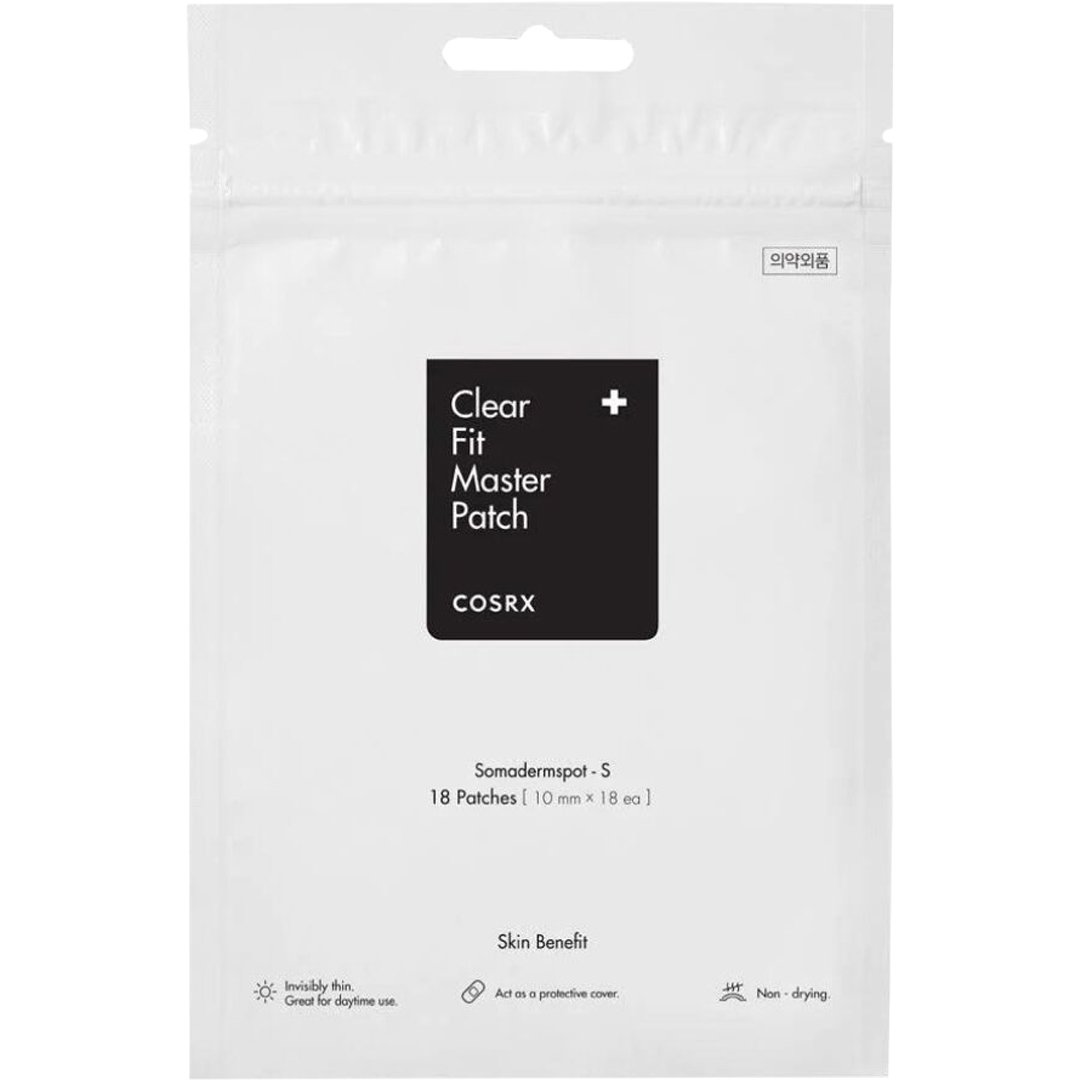 COSRX Master Patch Clear Fit Face Pathes Διάφανα, Ματ & Πολύ Λεπτά Επιθέματα Προσώπου για Ακμή 18 Τεμάχια