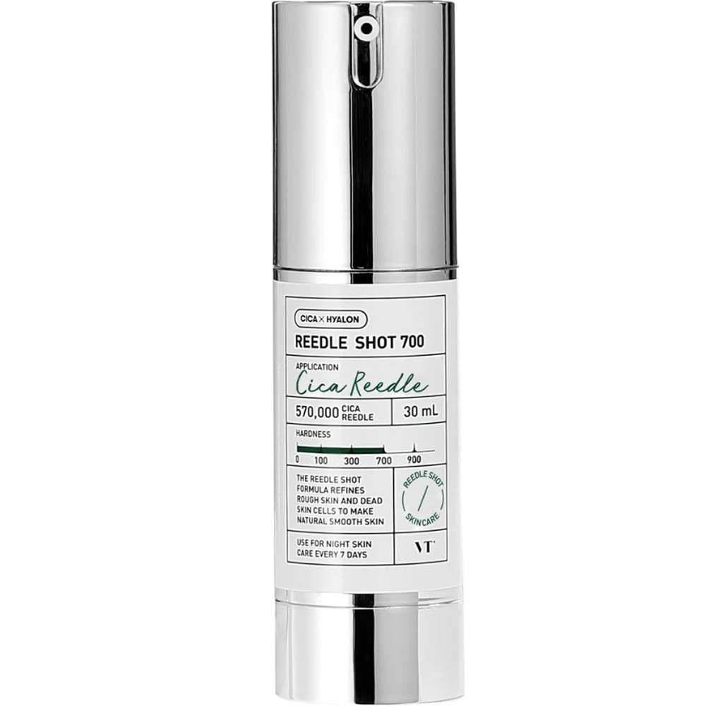 VT Cosmetics Cica Reedle Shot 700 Ενισχυτική Φόρμουλα Προσώπου με Τεχνολογία Μικρό-Βελονισμού για την Απομάκρυνση Νεκρών Κυττάρων & την Δημιουργία μιας Φυσικής Λείας Επιδερμίδας 30ml