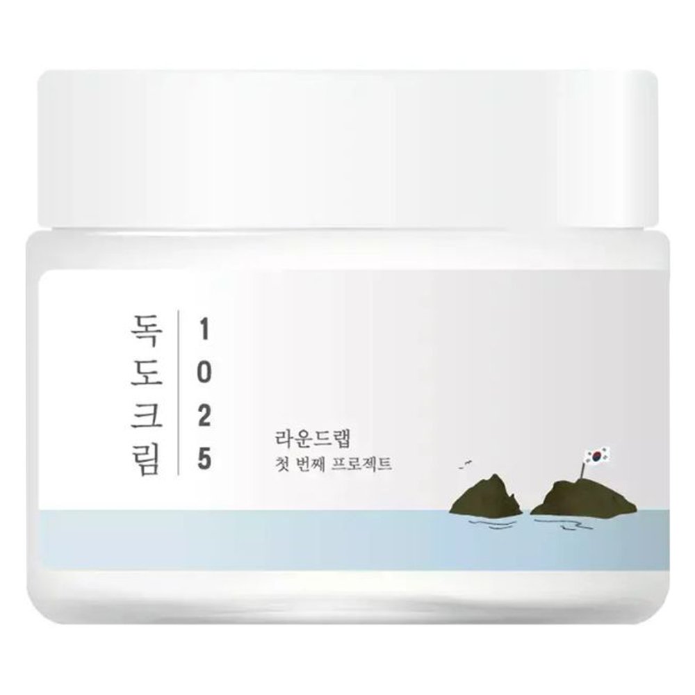 Round Lab 1025 Dokdo Face Cream Ενυδατική Κρέμα Προσώπου Ελαφριάς Υφής με Θαλασσινό Νερό για Θρέψη & Προστασία 80ml