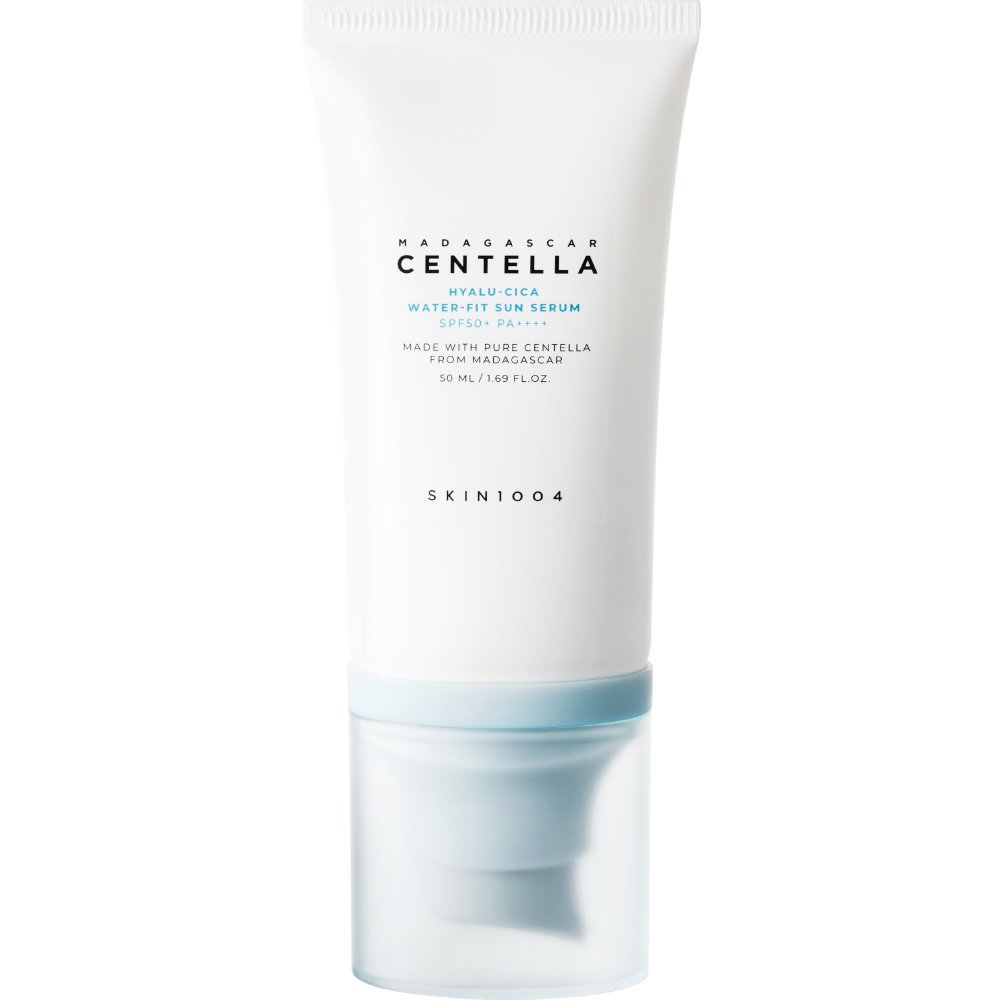 Skin1004 Skin1004 Madagascar Centella Hyalu-Cica Water-Fit Sun Spf50+ Serum Αντιηλιακό Προσώπου Πολύ Υψηλής Προστασίας με Υαλουρονικό Οξύ & Σεντέλα Ασιάτικα 50ml