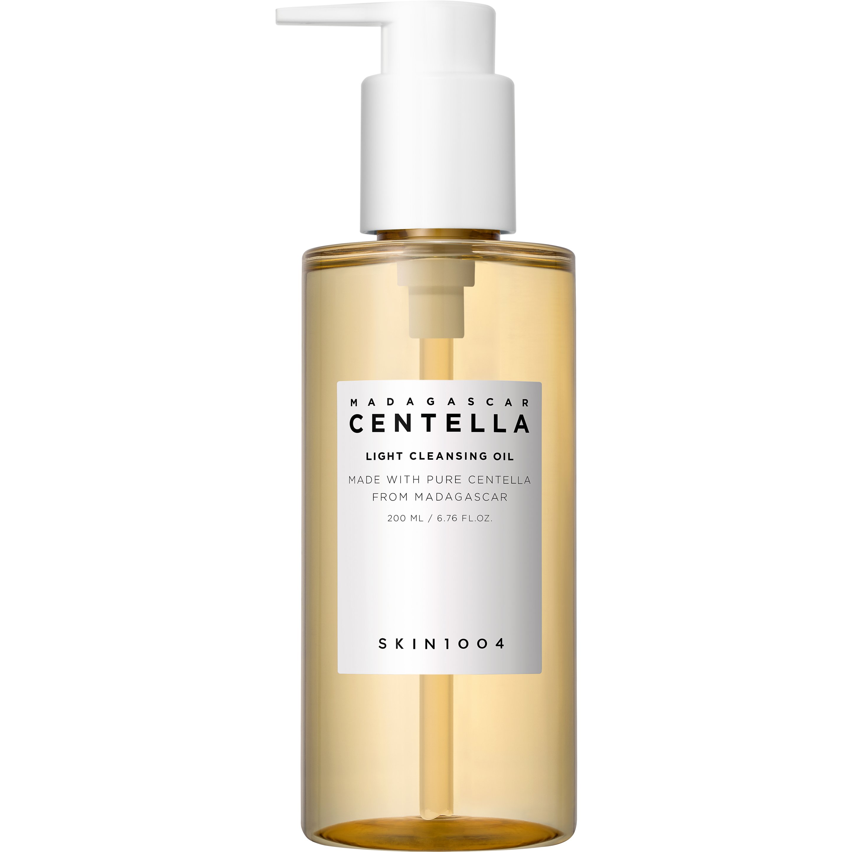 Skin1004 Skin1004 Madagascar Centella Light Cleansing Oil Έλαιο Καθαρισμού & Ντεμακιγιάζ με Εκχύλισμα του Βοτάνου Σεντέλα Ασιάτικα για Ενυδατωμένη Επιδερμίδα με Καταπραϋντικές Ιδιότητες με Αντλία 200ml