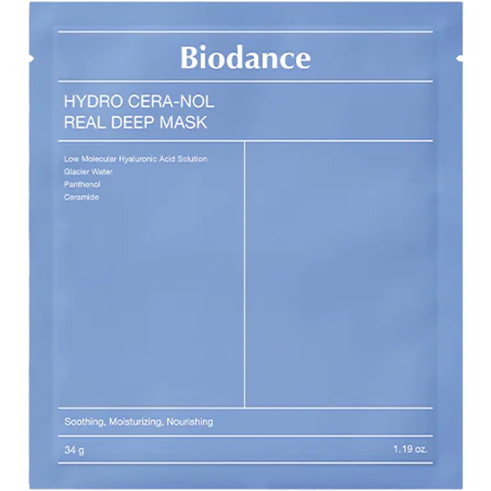 Biodance Biodance Hydro Cera-Nol Real Deep Mask Καταπραϋντική Μάσκα Προσώπου Υδρογέλης  που Ενισχύει τον Επιδερμικό Φραγμό 34g - 1 Τεμάχιο