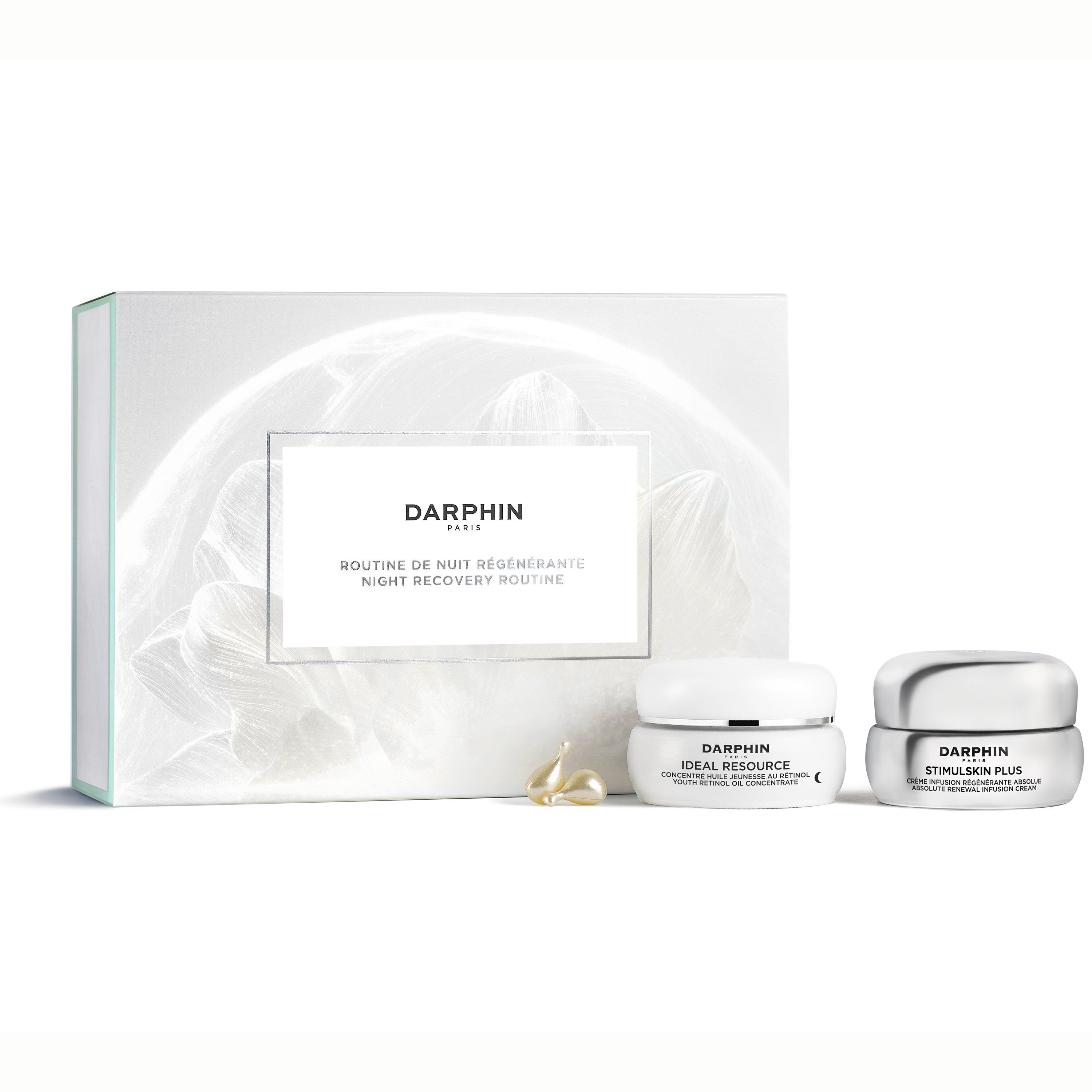 Darphin Promo Night Recovery Routine Ideal Resource Youth Renewing Retinol Oil Concentrate 15capsules & Stimulskin Plus Absolute Renewal Infusion Cream 15ml
