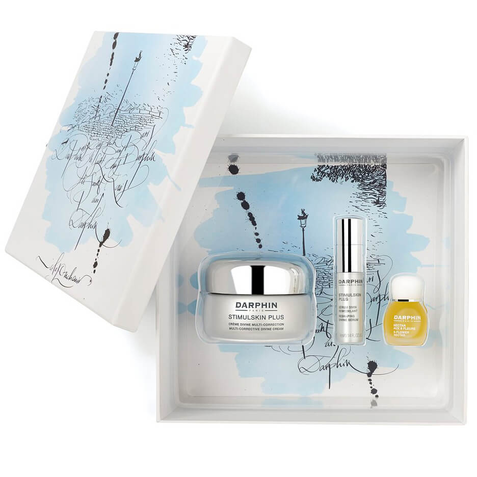 Darphin Le Luxe Total Anti-Aging Holiday Set Stimulskin Plus Cream 50ml & Stimulskin Plus Serum 4ml & 8-Flower Nectar 4ml