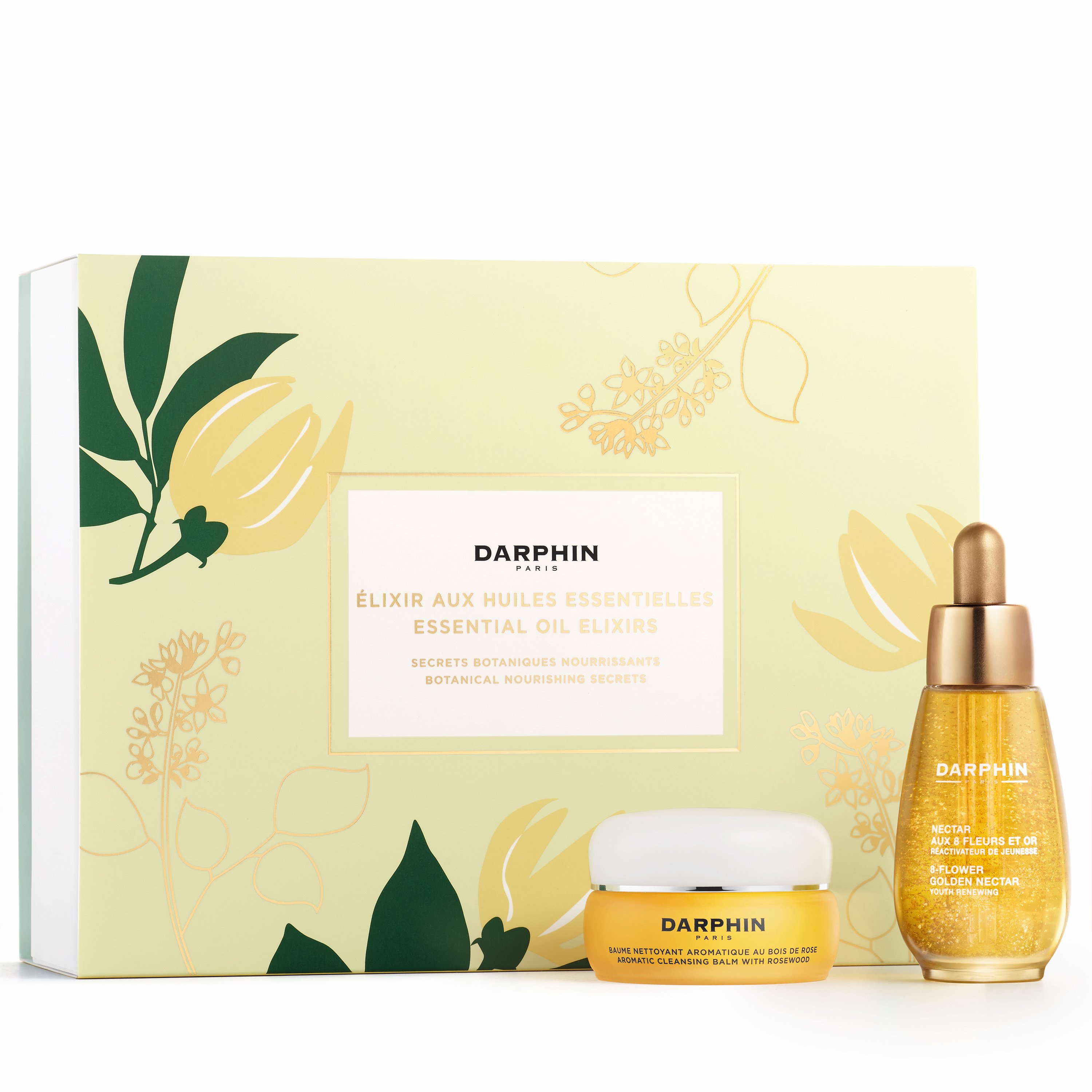 Darphin Essential Oil Elixirs Πακέτο Προσφοράς 8-Flower Golden Nectar 30ml & Aromatic Cleansing Balm 40ml