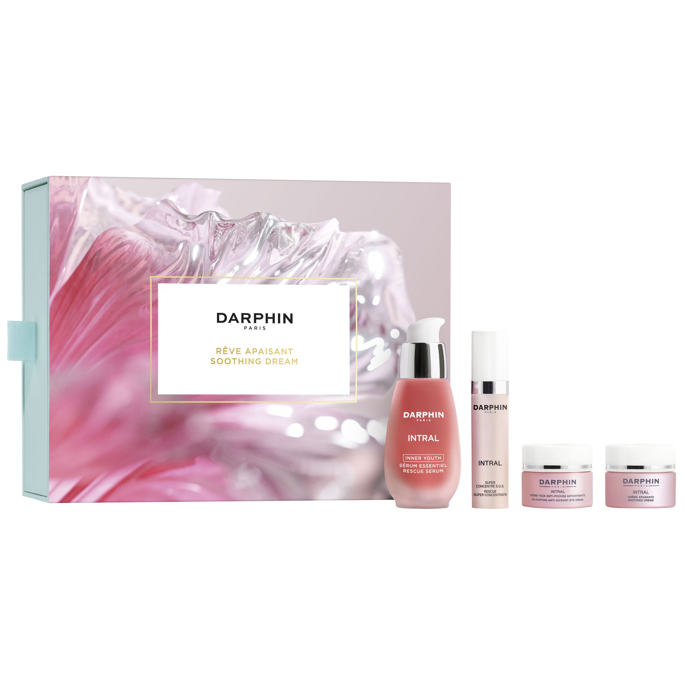 Darphin Intral Promo Soothing Dream Rescue Serum 30ml & Rescue Super Concentrate S.O.S. 7ml & Eye Cream 5ml & Soothing Cream 5ml