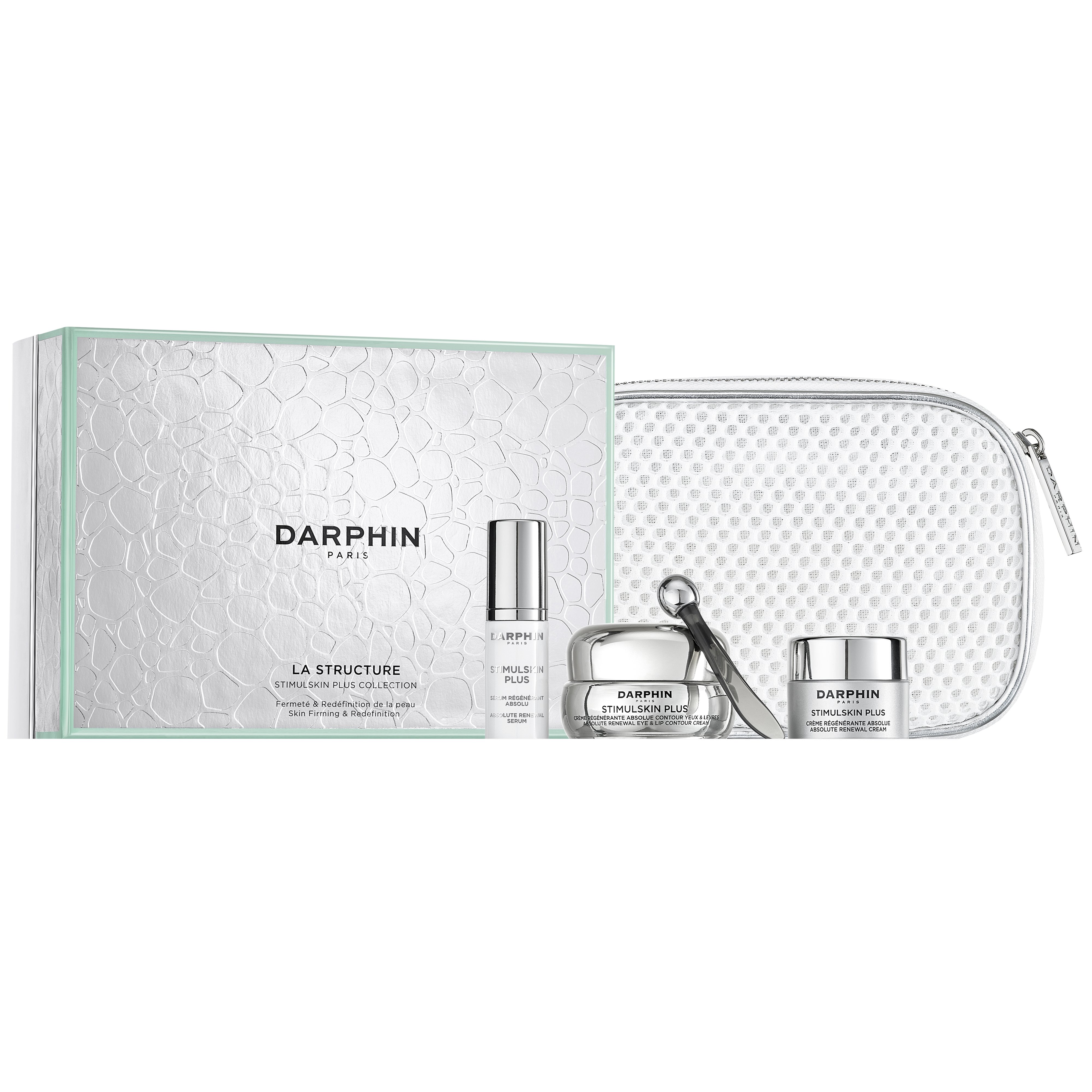 Darphin Πακέτο Προσφοράς La Structure Stimulskin Plus Absolute Renewal Eye & Lip Contour Cream 15ml & Serum 5ml & Cream Normal to Dry Skin 5ml & Δώρο Νεσεσέρ