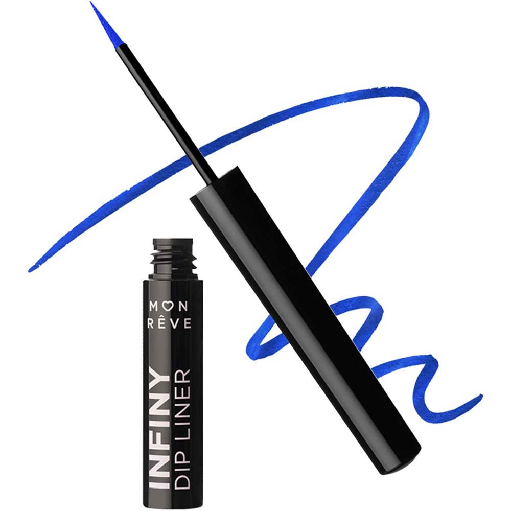 Mon Reve Infiny Dip Liner Waterproof Ultra Long-Wear Liquid Eyeliner Αδιάβροχο Υγρό Eyeliner Πολύ Μεγάλης Διάρκειας 2ml - 08 Sophie's Blue