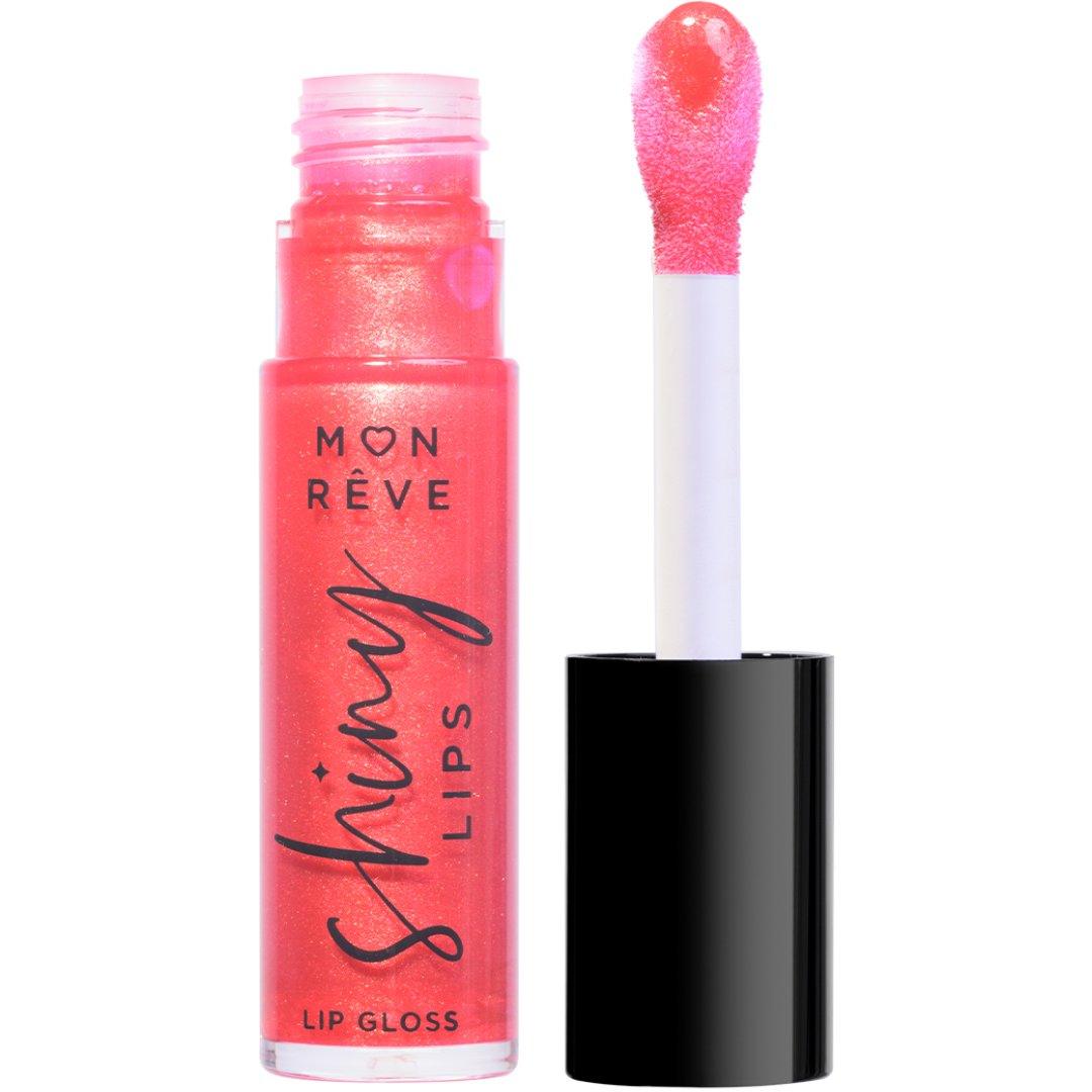 Mon Reve Shiny Lips Ενυδατικό, Ultra-Shiny Lip Gloss Μεγάλης Διάρκειας 8ml - 05 Red Flame