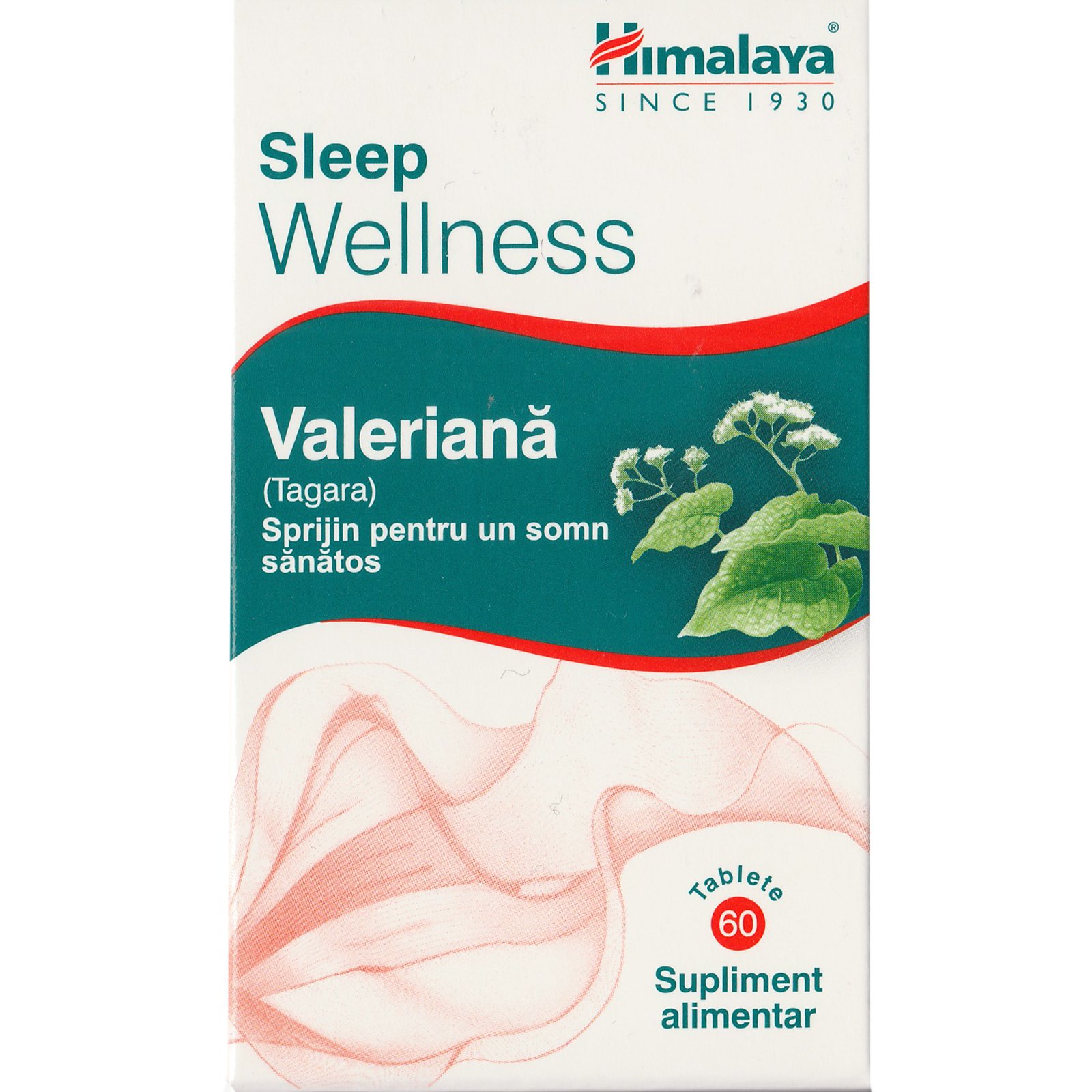 Himalaya Himalaya Sleep Wellness Valeriana Συμπλήρωμα Διατροφής Εκχυλίσματος του Βοτάνου Βαλεριάνας για Χαλάρωση, Ευκολότερο & Καλύτερο Ύπνο 60tabs