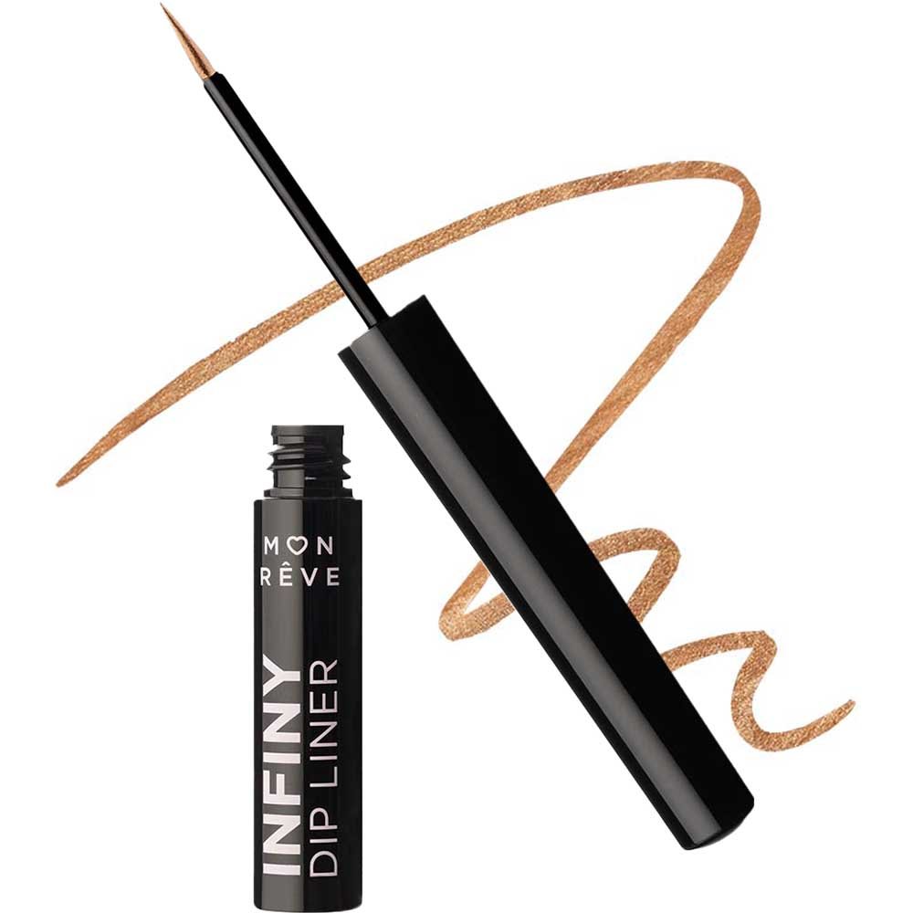 Mon Reve Infiny Dip Liner Waterproof Ultra Long-Wear Liquid Eyeliner Αδιάβροχο Υγρό Eyeliner Πολύ Μεγάλης Διάρκειας 2ml - 05 Crashed Bronze