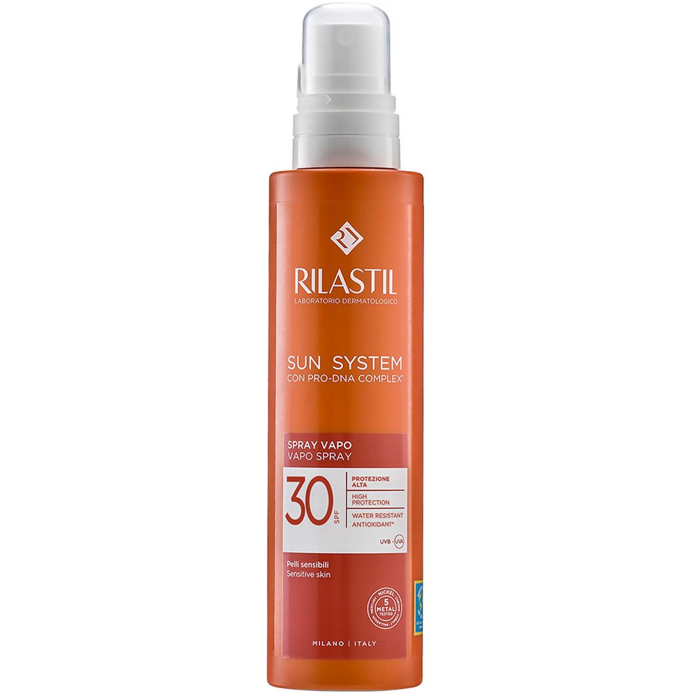 Rilastil Rilastil Sun System Vapo Spray Spf30 Αντηλιακό Γαλάκτωμα Σώματος Υψηλής Προστασίας σε Spray 200ml