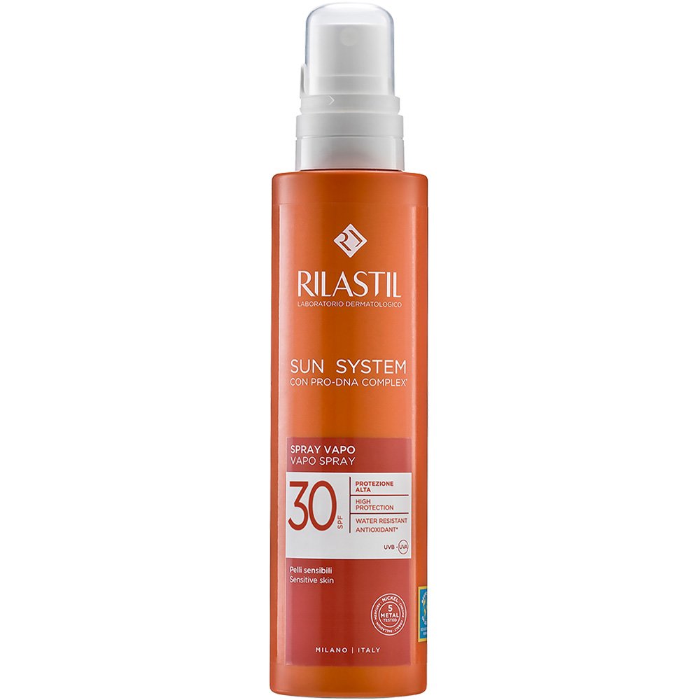 Rilastil Sun System Vapo Spray Spf30 Αντηλιακό Γαλάκτωμα Σώματος Υψηλής Προστασίας σε Spray 200ml 60023