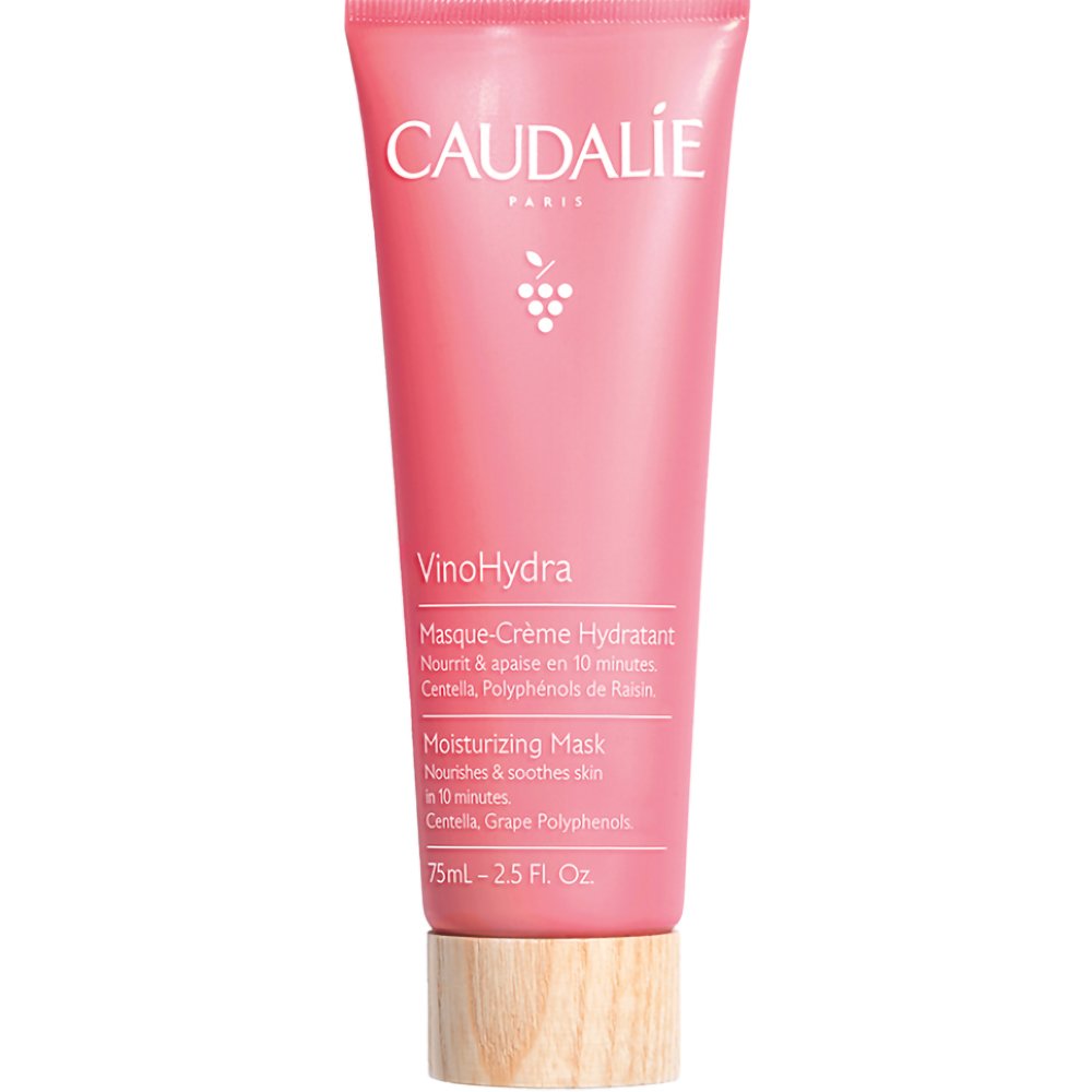 Caudalie Caudalie VinoHydra Moisturizing Mask Ενυδατική Μάσκα Προσώπου για Θρέψη & Ανακούφιση στις Ξηρές ή Αφυδατωμένες Επιδερμίδες 75ml