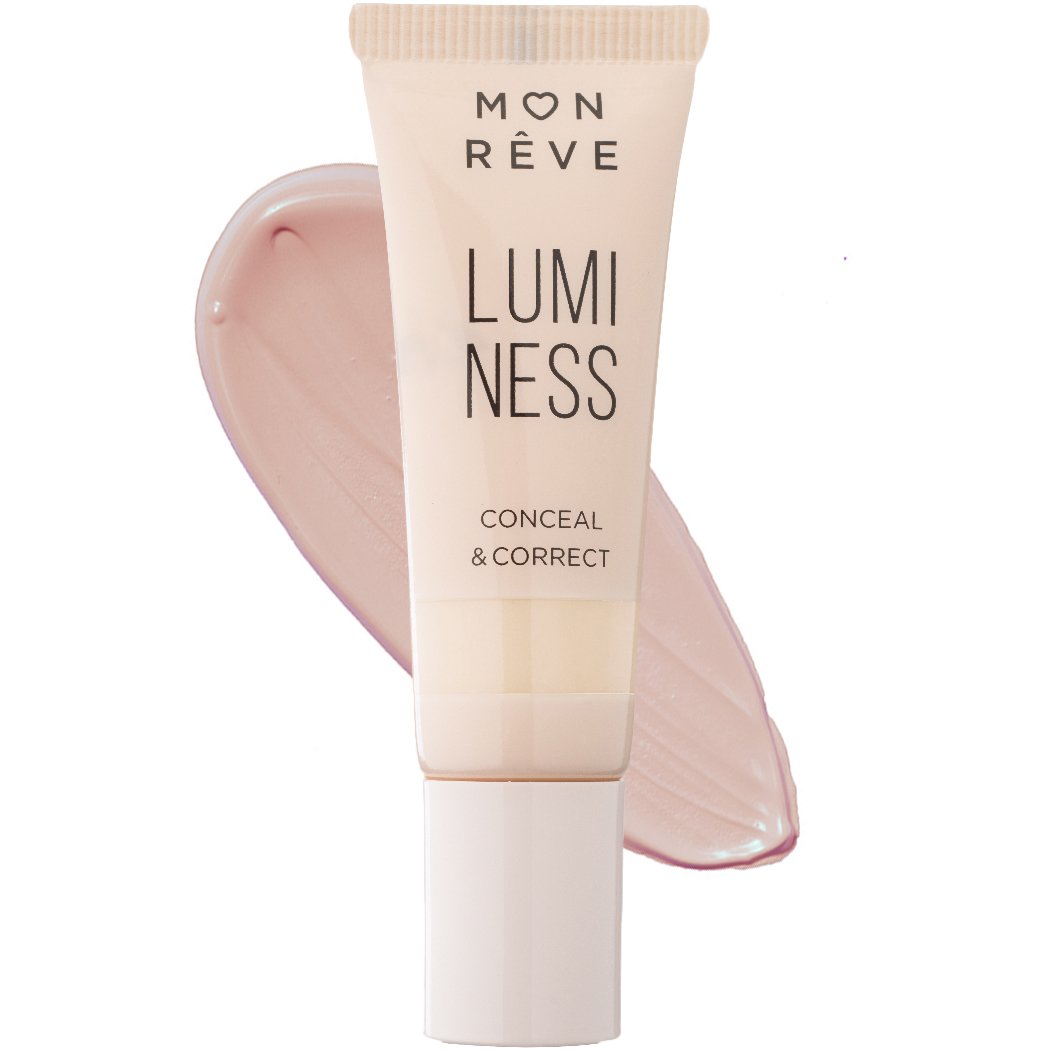 Mon Reve Mon Reve Luminess Concealer for Perfect Coverage of Dark Circles & Imperfections Υγρό Κονσίλερ για Κάλυψη των Μαύρων Κύκλων & των Ατελειών 10ml - 101