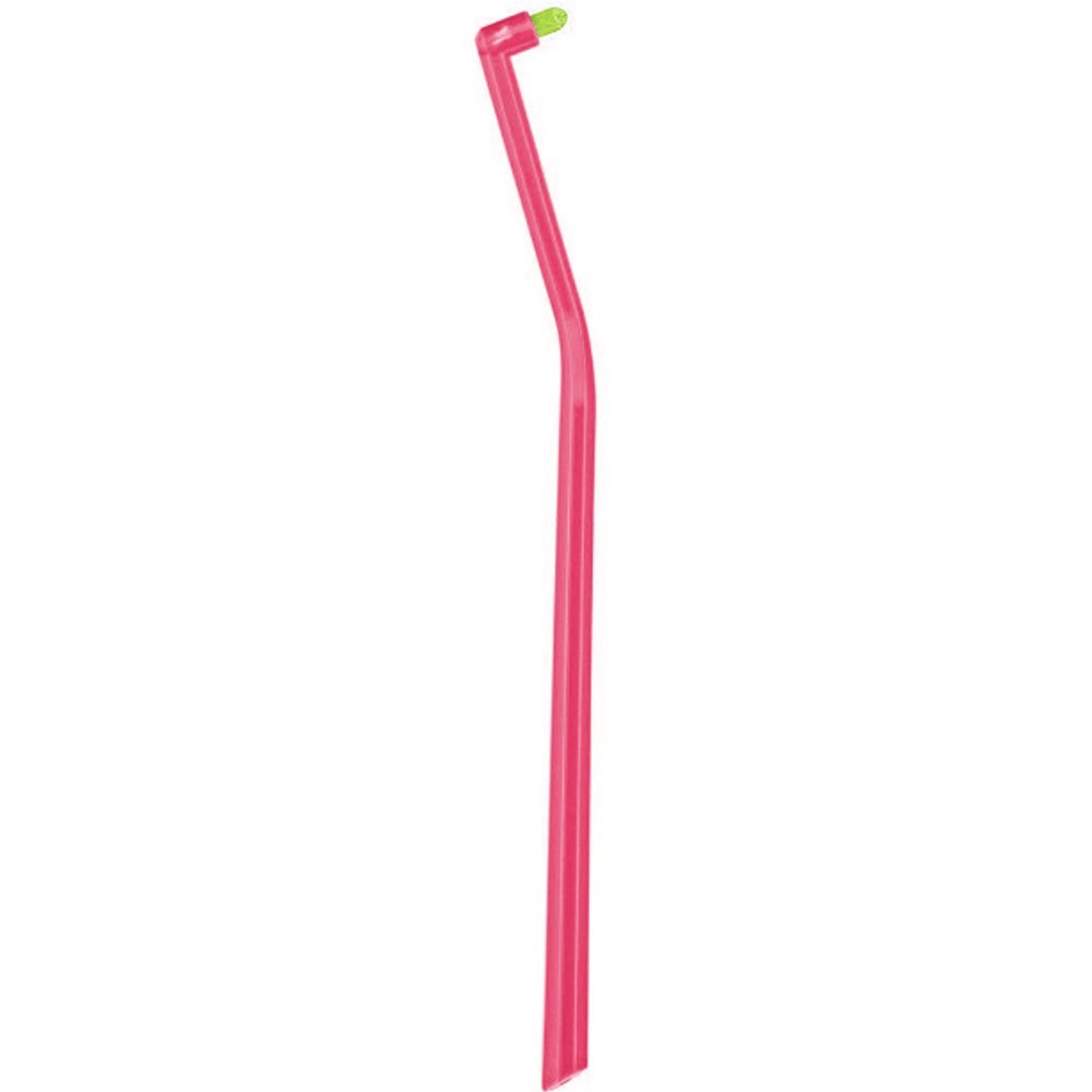Curaprox Curaprox CS 1006 Single Toothbrush Φούξια / Λαχανί Μονοθύσανη Οδοντόβουρτσα για Αποτελεσματικό Καθαρισμό Ορθοδοντικών Μηχανισμών & Εμφυτευμάτων 1 Τεμάχιο