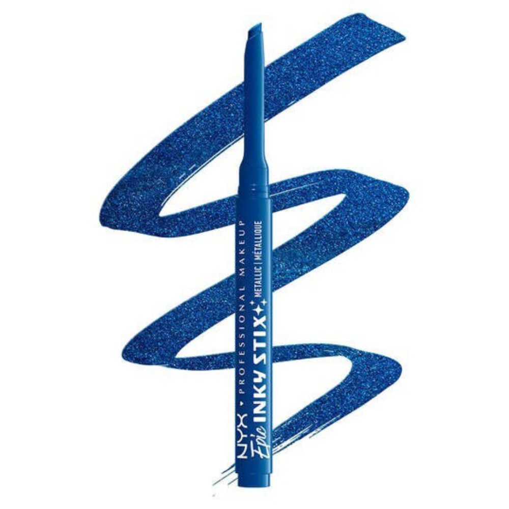 Nyx Professional Makeup Epic Inky Stix Mat Eyeliner Waterproof Cream Gel Αδιάβροχο Κρεμώδες Τζελ σε Στίκ που Εφαρμόζονται Εύκολα & Ομοιόμορφα για Πλούσιο Χρώμα που Διαρκεί Έως & 24 Ώρες 0.1g - 08 Turbo Teal