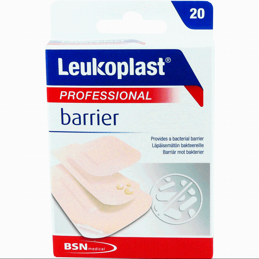BSN Medical Leukoplast Professional Barrier Αδιάβροχα Αυτοκόλλητα Επιθέματα σε 3 Μεγέθη 20 Τεμάχια