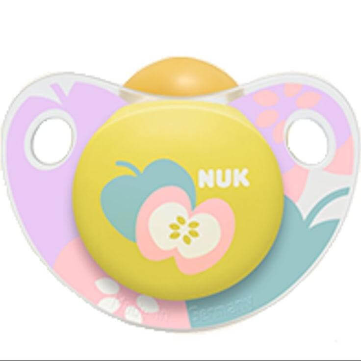 Nuk Trendline Adore Πιπίλα Καουτσούκ Χωρίς BPA – Μέγεθος 2 (6-18 μηνών)
