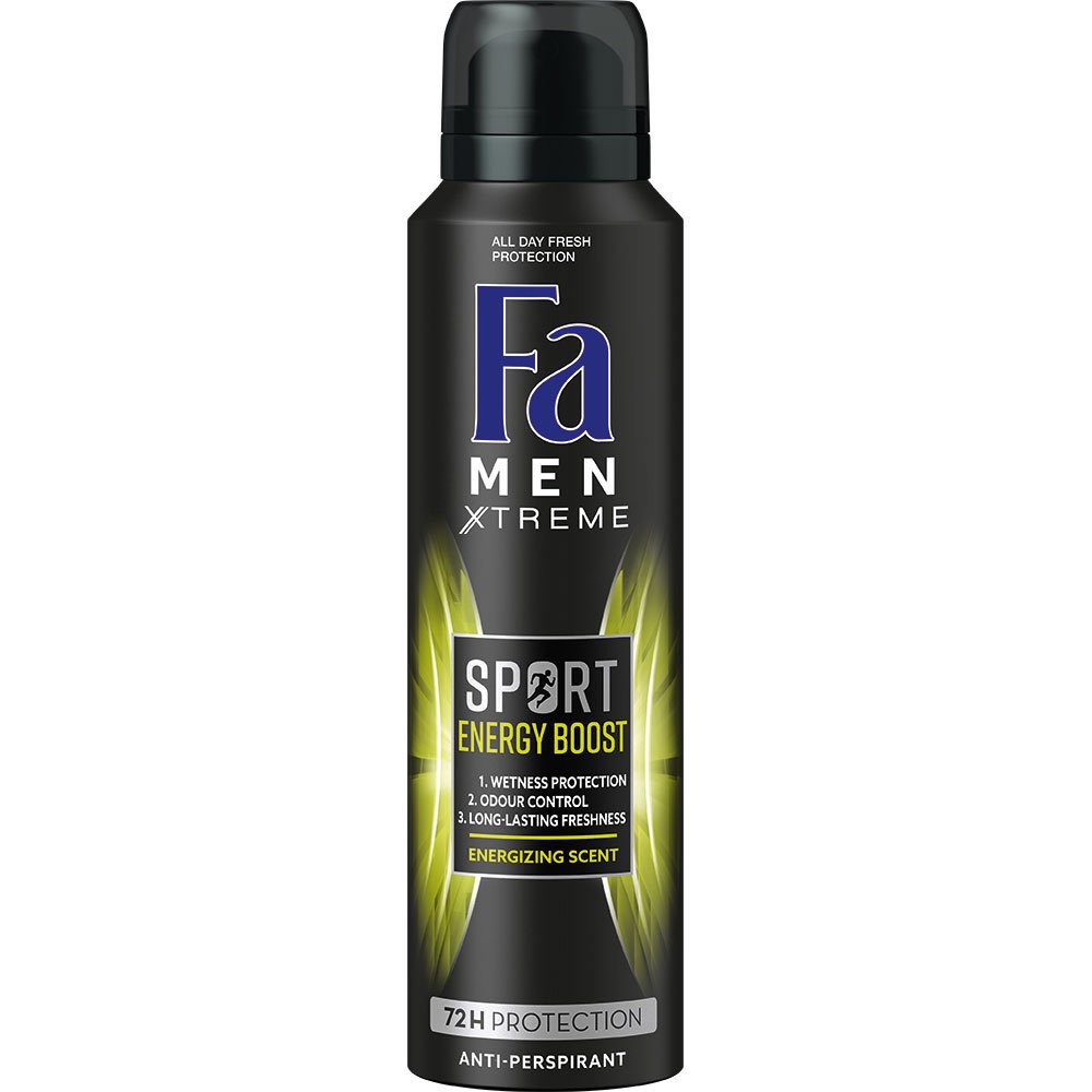 Fa Men Deodorant Spray Sport Energy Boost Ανδρικό Αποσμητικό για Μέγιστη Φρεσκάδα & Άρωμα Μεγάλης Διάρκειας 150ml