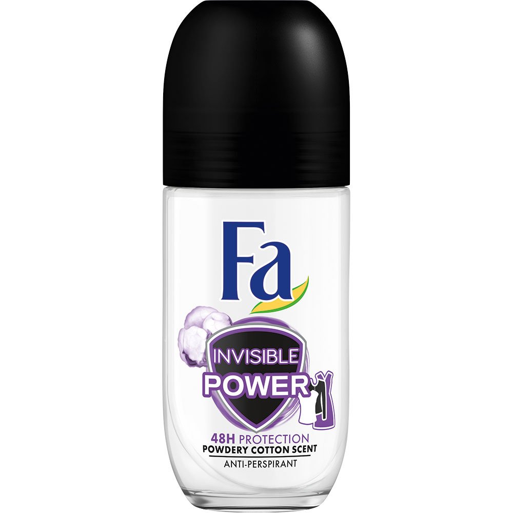 Fa Deodorant Roll-On Invisible Power Αποσμητική Αόρατη Προστασία Μακράς Διάρκειας & Προστασία από τους Λεκέδες 50ml