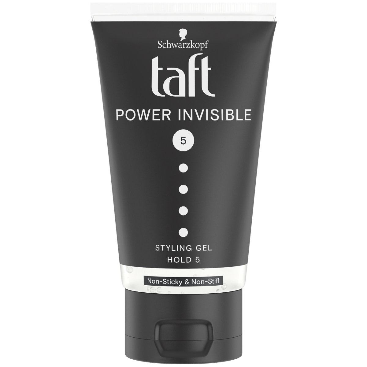 Schwarzkopf Taft Power Invisible Styling Hold 5 Gel Μαλλιών για Δυνατό, Αόρατο Κράτημα & Styling Μεγάλης Διάρκειας 150ml