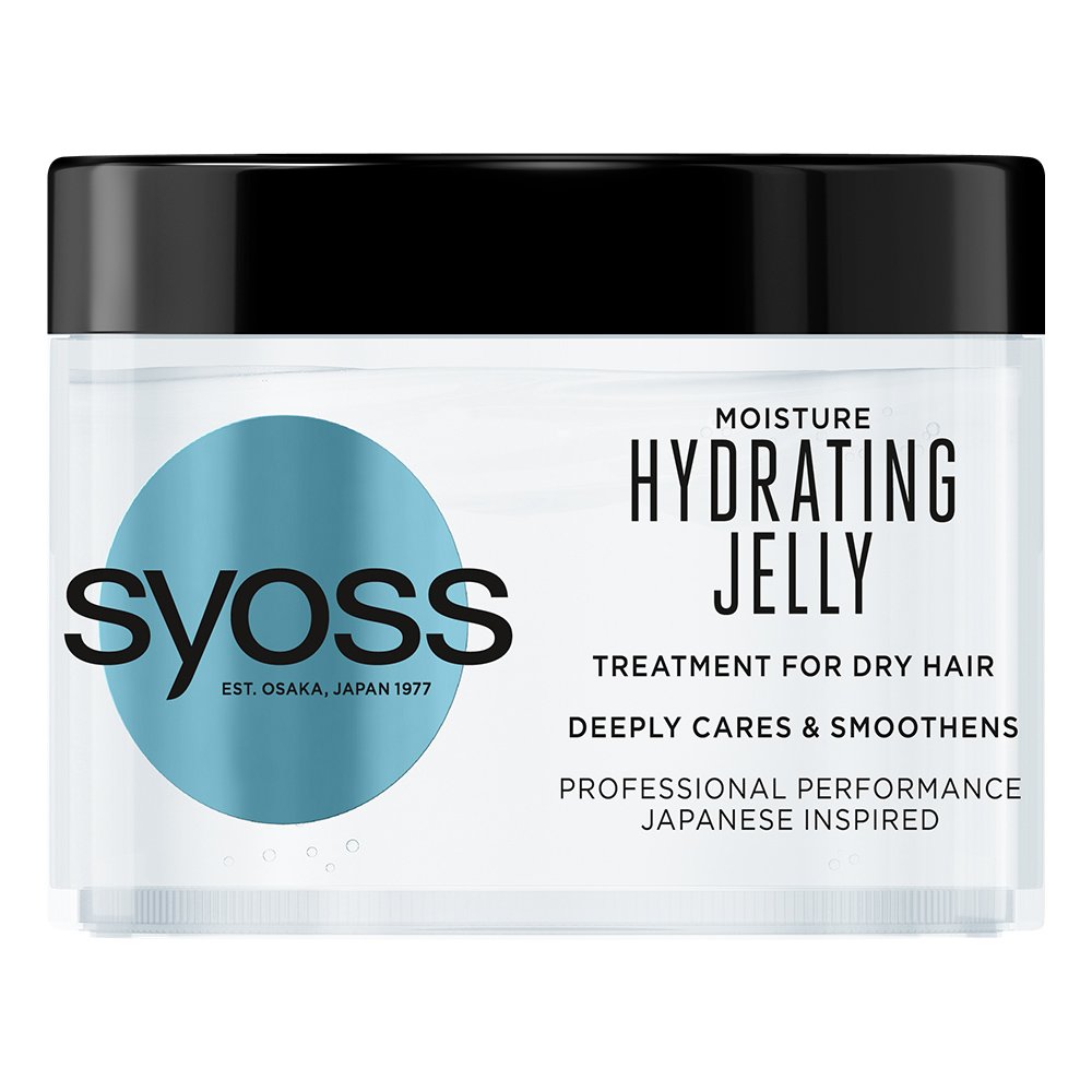 Syoss Moisture Hydrating Jelly Treatment for Dry Hair Μάσκα Ενυδάτωσης Δύο Χρήσεων για Ξηρά & Αδύναμα Μαλλιά 200ml
