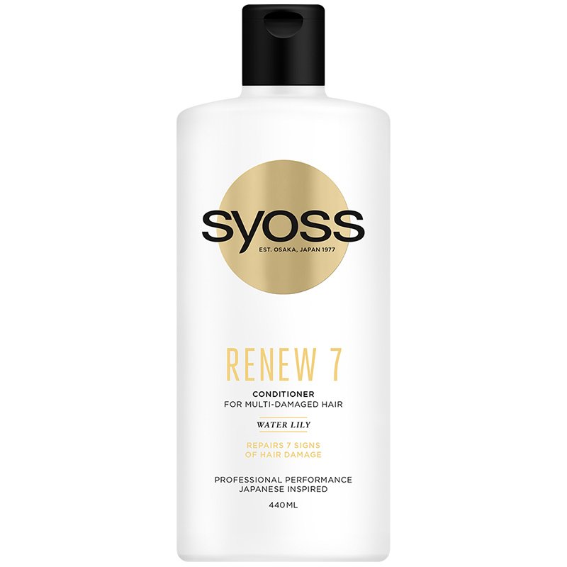 Syoss Renew 7 Conditioner Κρέμα Μαλλιών για Πολύ Ταλαιπωρημένα Μαλλιά 440 ml