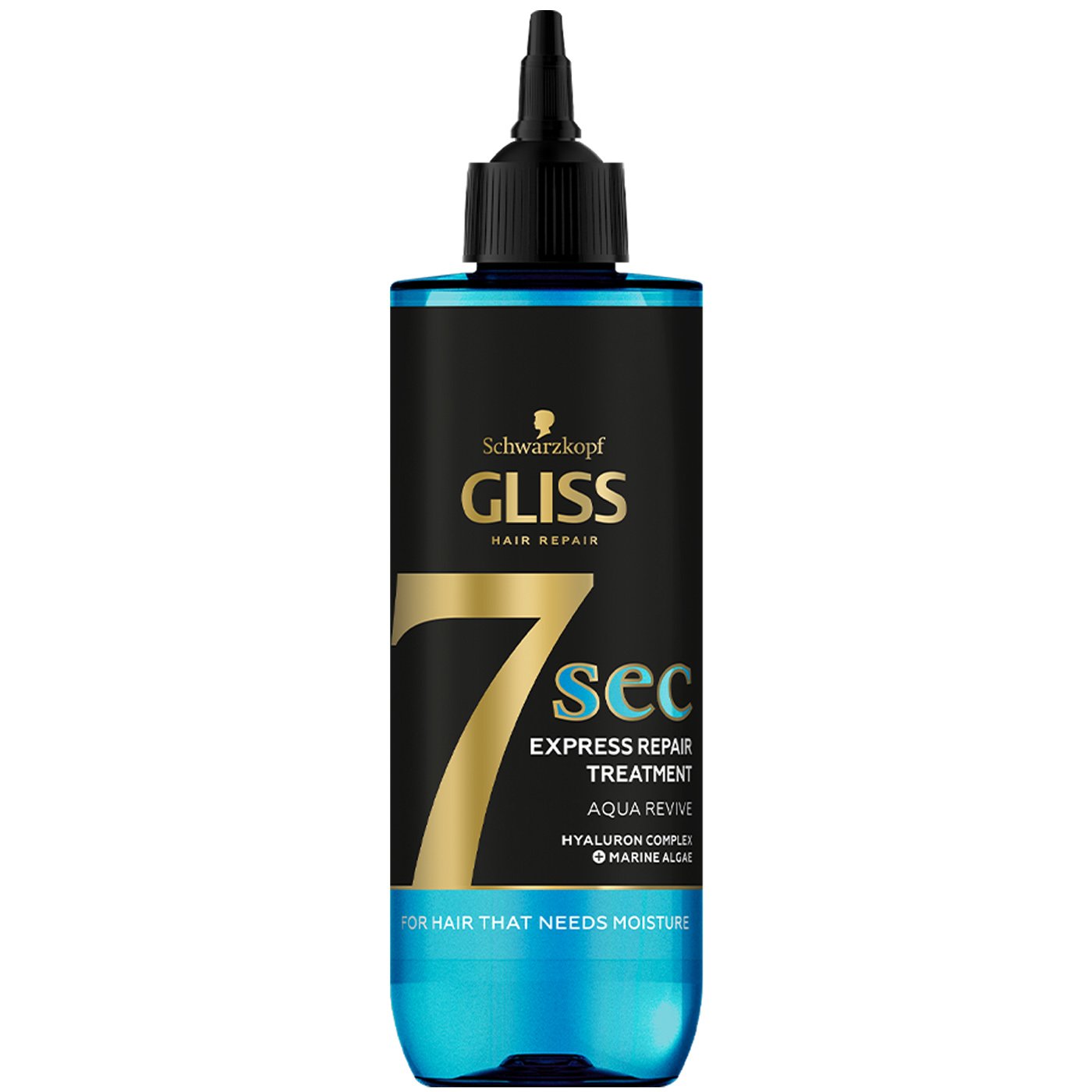 Schwarzkopf Gliss Aqua Revive 7 sec Express Repair Hair Treatment Μάσκα Θεραπείας Μαλλιών Άμεσης Επανόρθωσης 200ml