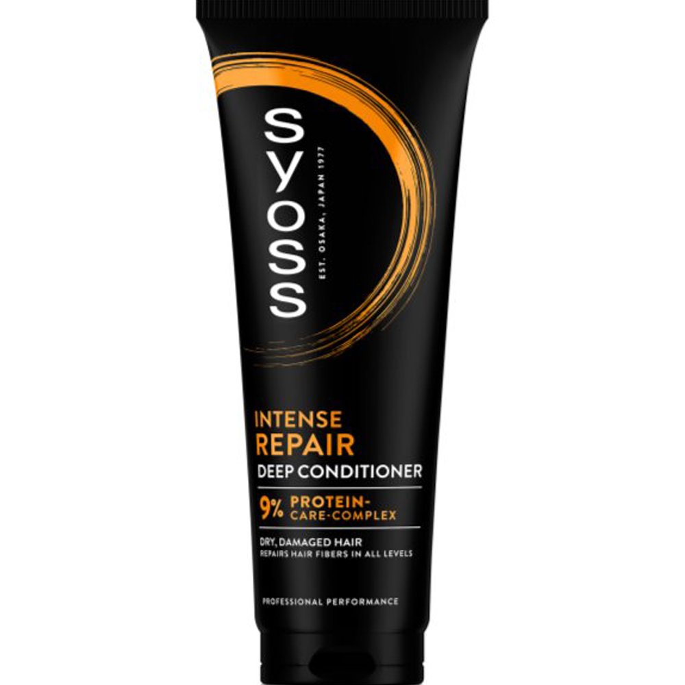Syoss Syoss Intense Repair Dry, Damaged Hair Deep Conditioner Ενυδατική Εντατική Μαλακτική Κρέμα με 9% Protein-Care-Complex για την Αντιμετώπιση του Σπασίματος των Μαλλιών 250ml