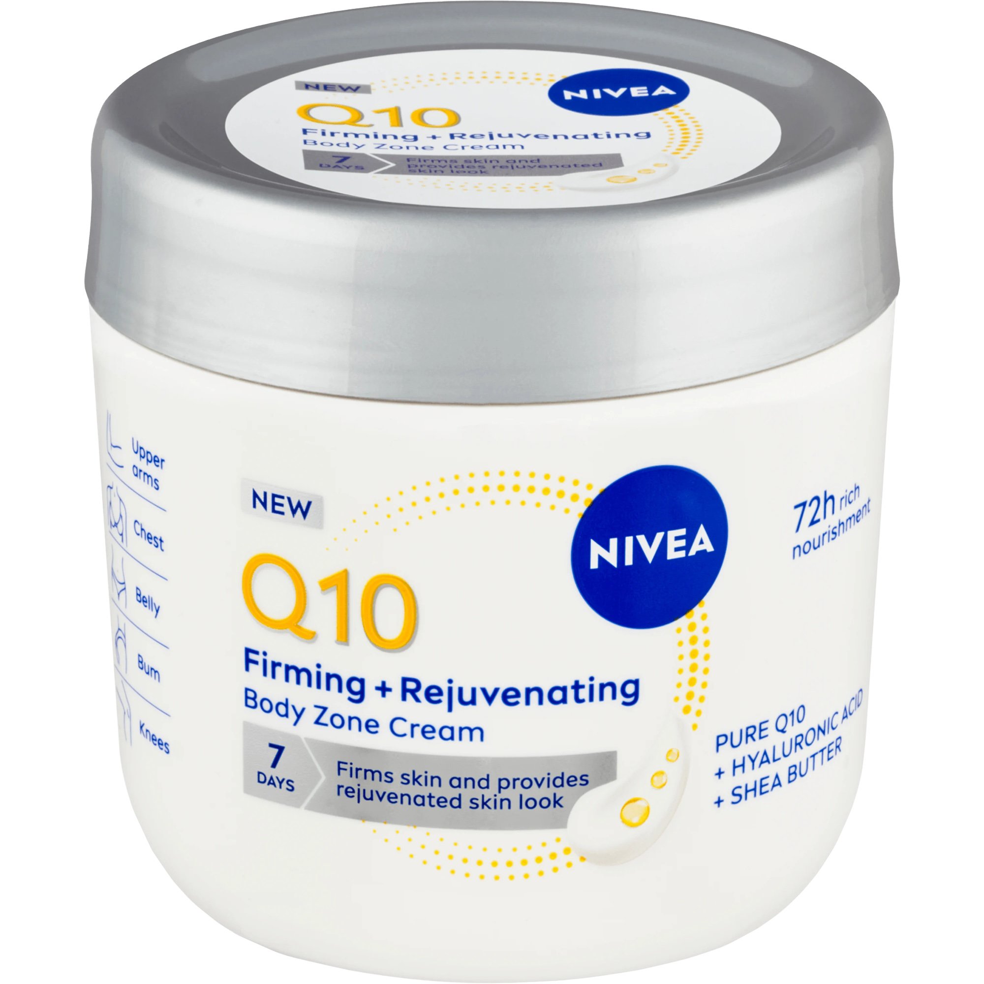 Nivea Nivea Q10 Firming & Rejuvenating Body Zone Cream Ενυδατική Κρέμα Σώματος που Συσφίγγει & Αναζωογονεί το Δέρμα 400ml