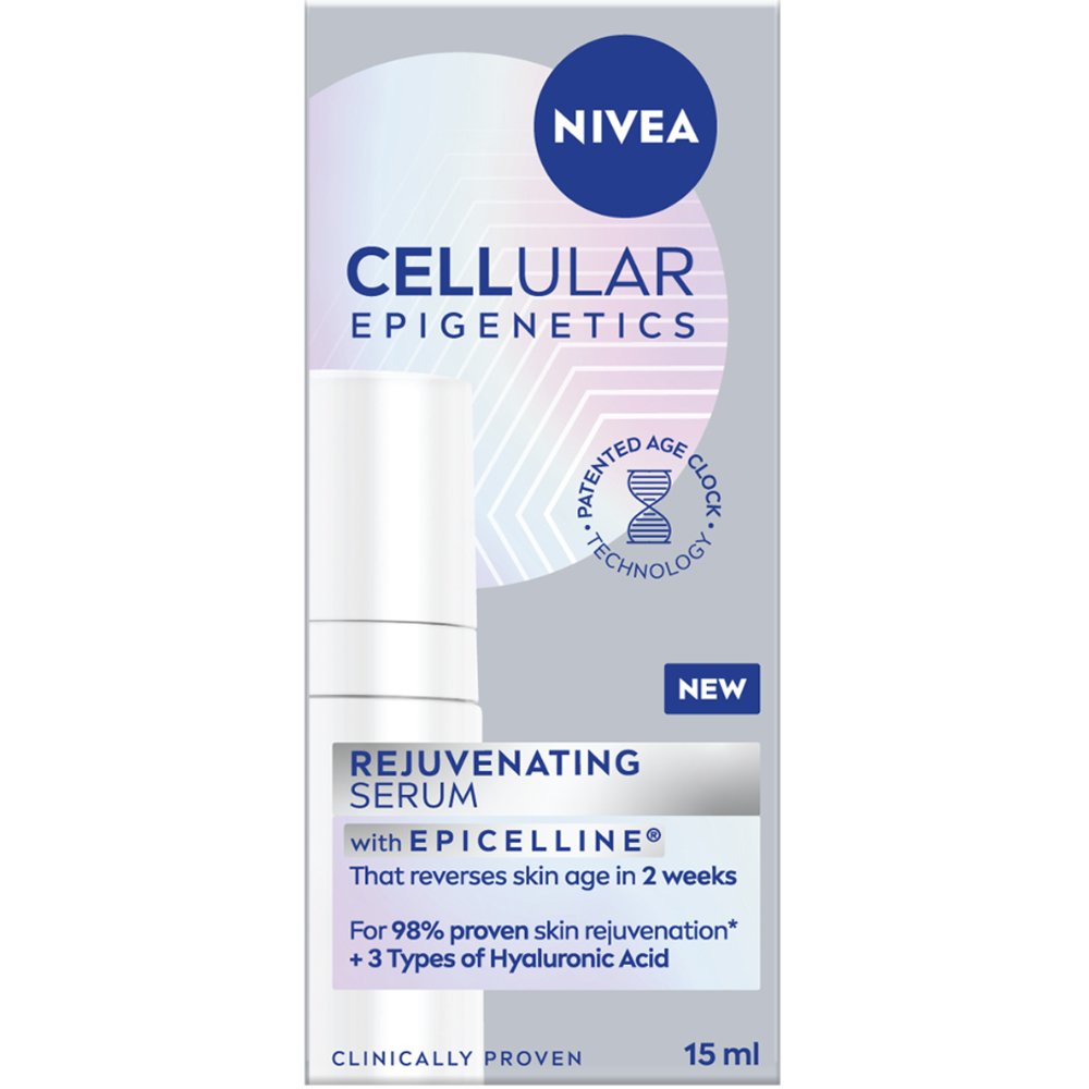 Nivea Cellular Epigenetics Serum Ορός Προσώπου Κατά της Γήρανσης για Αναζωογόνηση της Επιδερμίδας 15ml