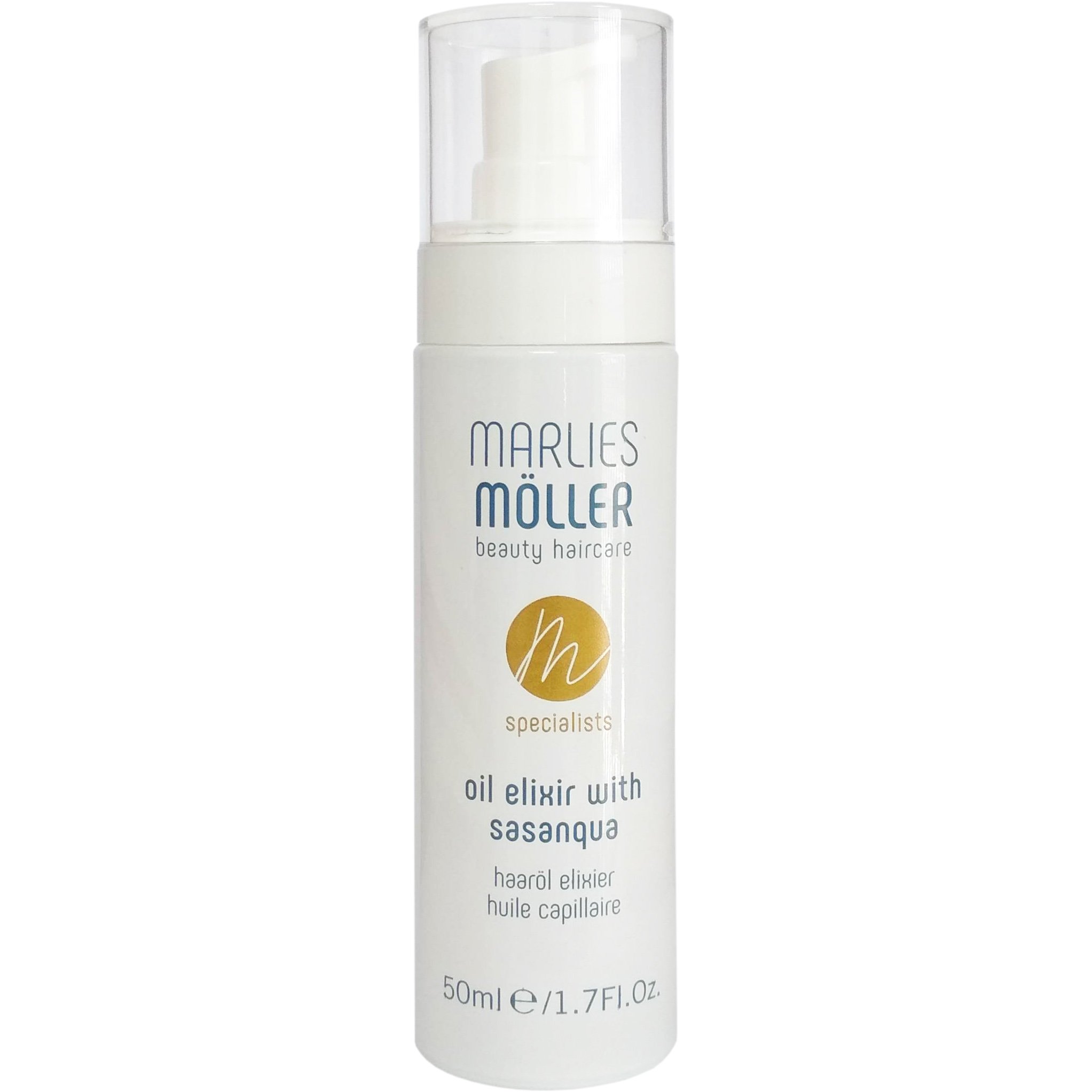 Marlies Moller Spesialists Oil Elixir With Sasanqua Ελιξίριο Περιποίησης Μαλλιών με Πολύτιμα Έλαια Πολλαπλής Δράσης 50ml