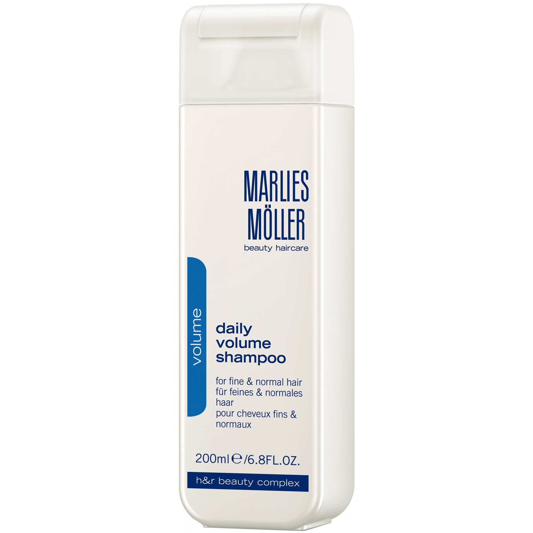 Marlies Moller Volume Daily Volume Shampoo Σαμπουάν Καθημερινής Χρήσης,Δίνει Όγκο στα Κανονικά, Λεπτά Μαλλιά 200ml