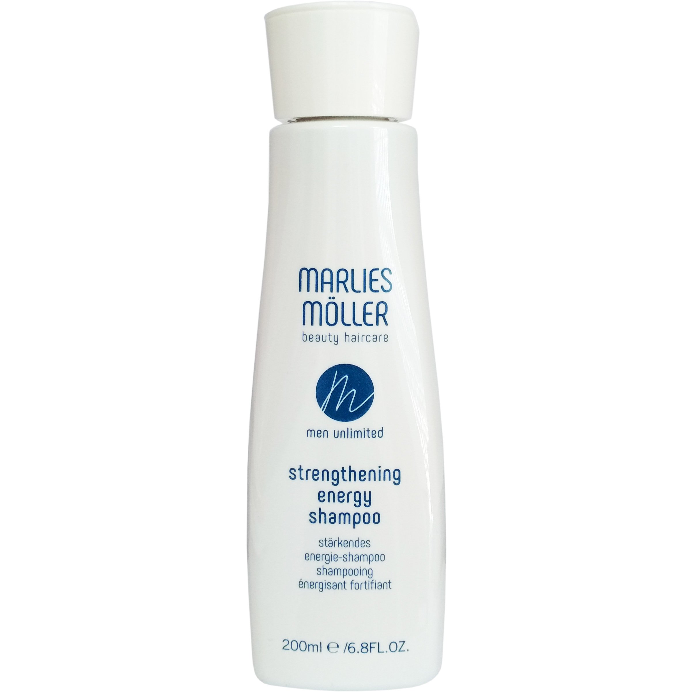 Marlies Moller Men Unlimited Strengthening Energy Shampoo Ανδρικό Σαμπουάν για Δυνατά Μαλλιά Γεμάτα Ζωντάνια 200ml