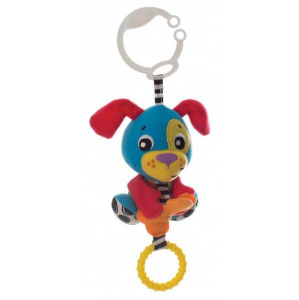 Playgro – Peek-A-Boo Wiggling Puppy- Κρεμαστό Παιχνιδάκι με Δόνηση 0m+