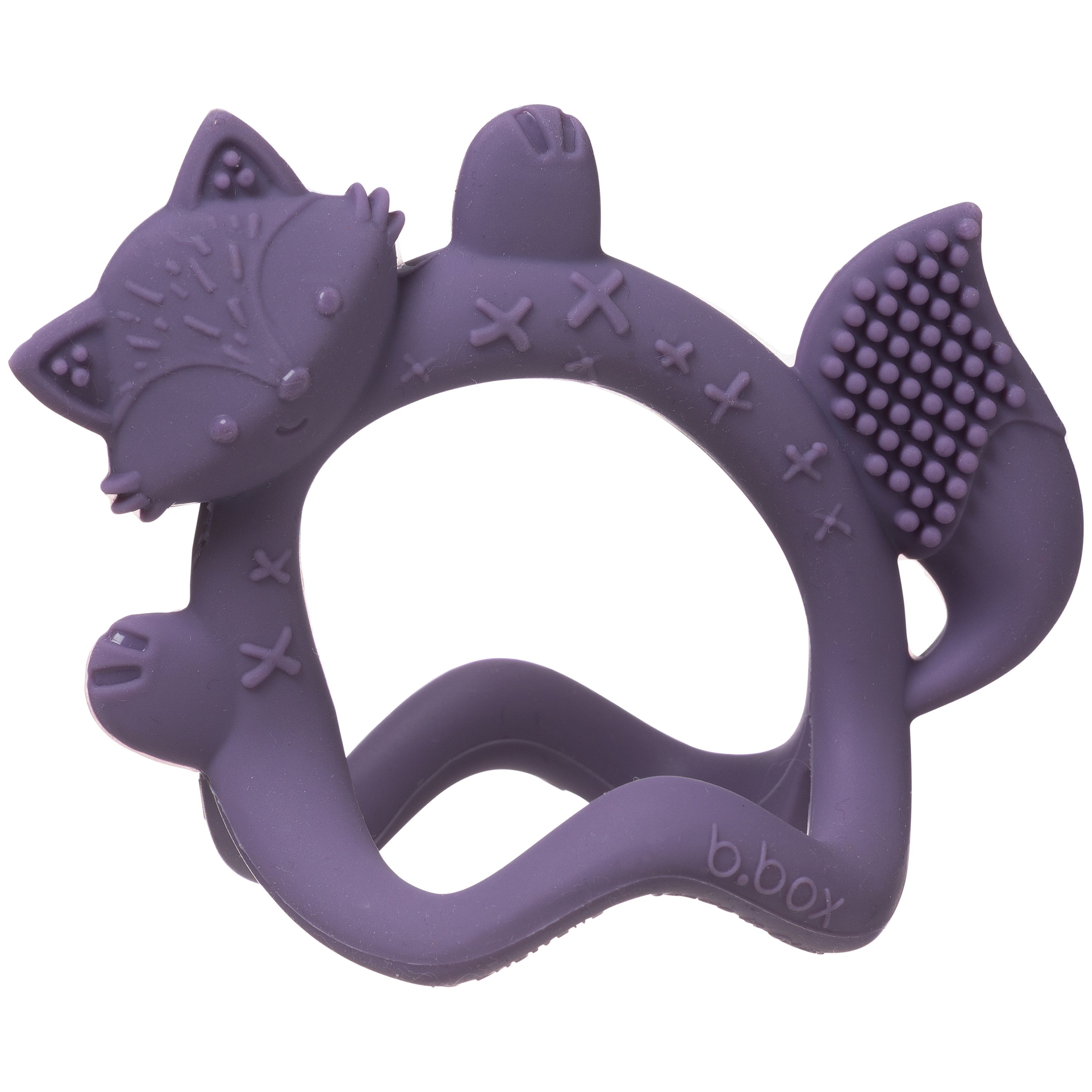 b.box b.box Wrist Teether 3m+ Μασητικό Οδοντοφυΐας από Σιλικόνη που Απαλύνει τον Πόνο στα Ούλα & Βοηθά στην Ανάπτυξη των Κινητικών Δεξιοτήτων του Βρέφους 1 Τεμάχιο - Peony