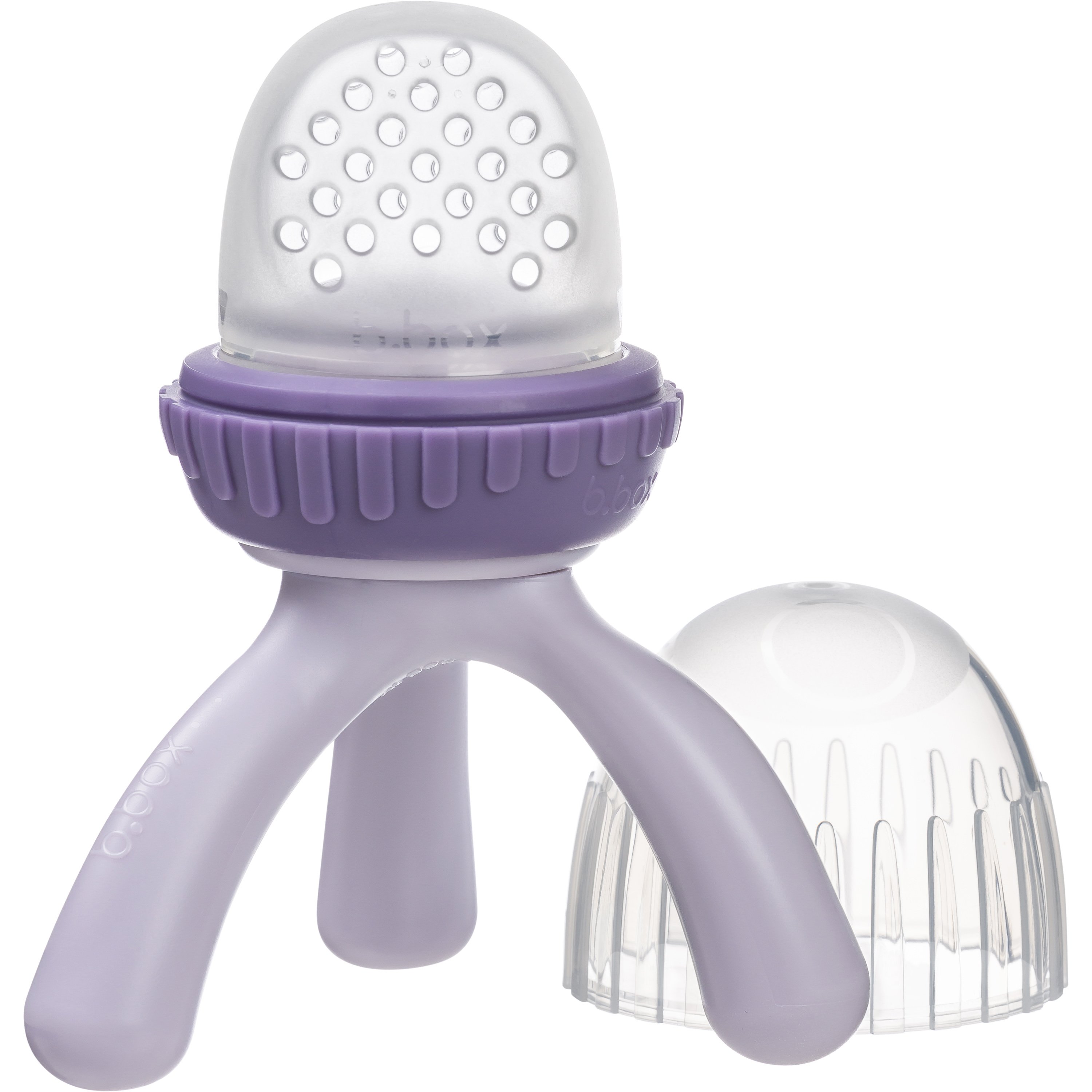 b.box b.box Silicone Fresh Food Feeder 4m+ Βρεφικός Τροφοδοτής Σιλικόνης με Εύκολο Κράτημα  1 Τεμάχιο - Peony