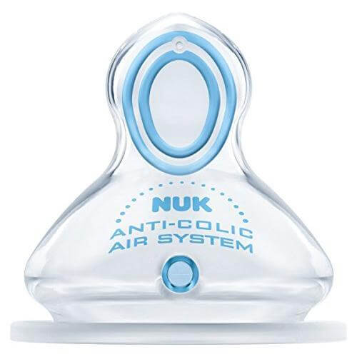 Nuk First Choice+ Θηλή Σιλικόνης Μέγεθος 1 Με Βαλβίδα Για Γάλα 1τμχ