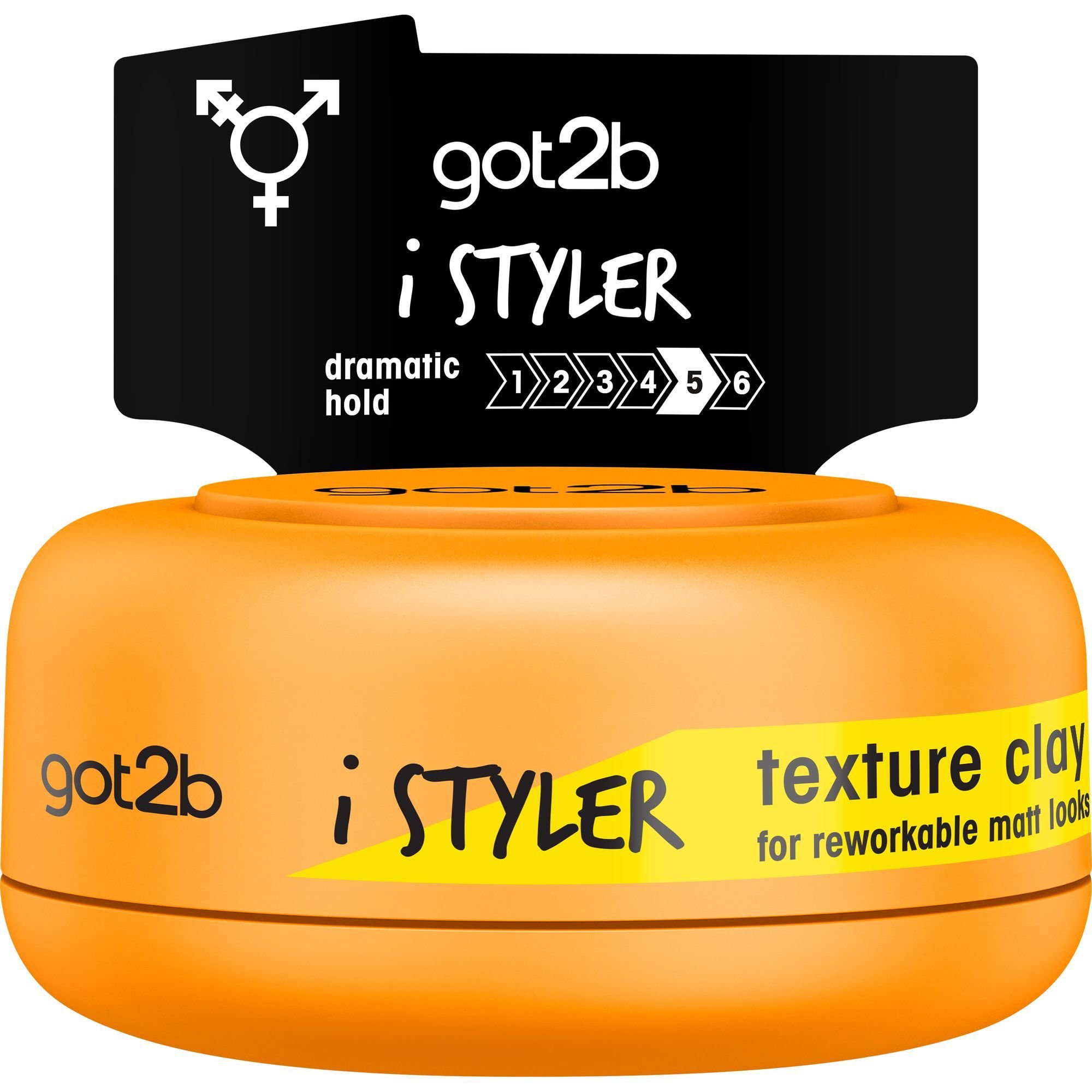 Schwarzkopf Got2b i Styler Texture Clay Πηλός Διαμόρφωσης Μαλλιών 75ml