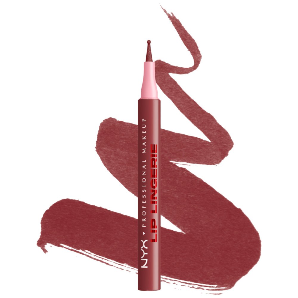 Nyx Professional Makeup Lip Lingerie Staining Wear Lip Liner Αδιάβροχο Μολύβι Χειλιών Μακράς Διάρκειας για Εύκολη Εφαρμογή & Σταθερό Αποτέλεσμα 1ml - 10 Up All Night