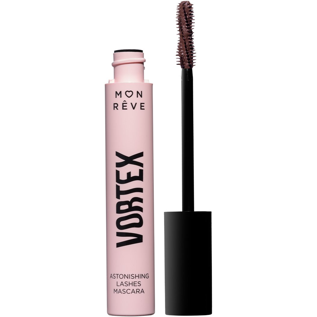 Mon Reve Vortex Mascara Μάσκαρα για Έντονο Όγκο & Διαχωρισμό με Ειδικό Βουρτσάκι 12ml - 02 Real Brown