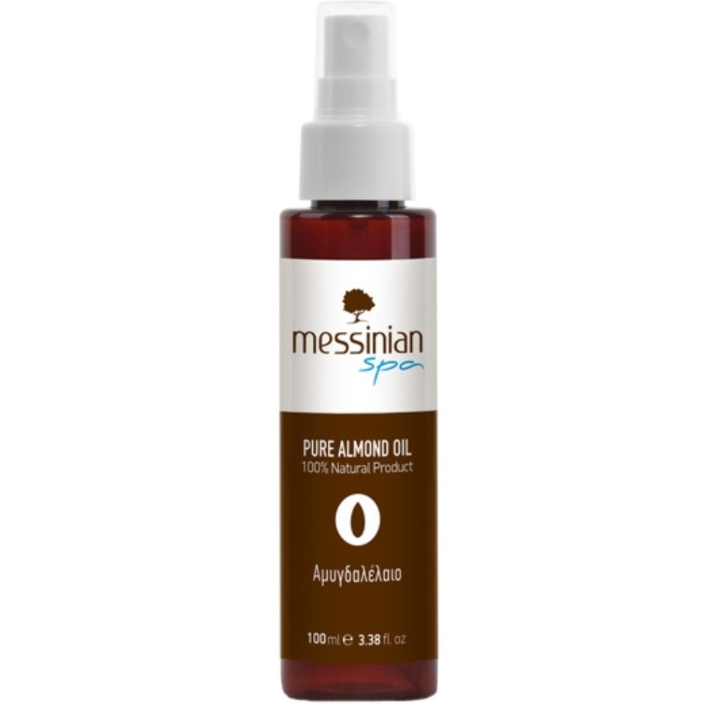 Messinian Spa Pure Almond Oil Ενυδατικό, Καταπραϋντικό & Αντιγηραντικό Αμυγδαλέλαιο Πλούσιο σε Βιταμίνη Α, Β & Ε για Απαλή Επιδερμίδα 100ml